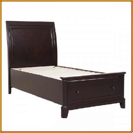 115-8700 Fairfax : Giường Ngủ + Hộc Tủ Đuôi Giường